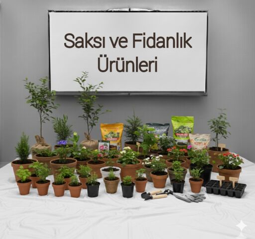 Saksı ve Fidanlık Ürünleri