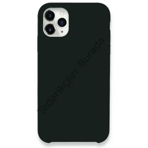 Apple İphone 11 Pro Kılıf Lansman Legant Silikon - Koyu Yeşil