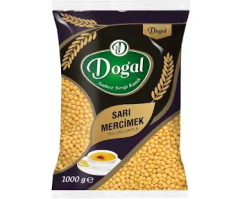 Doğal Sarı Mercimek 1kg