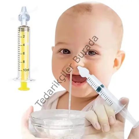 Yeniden Kullanılabilir, Manuel Burun Temizleyici 10ml Kapasiteli Burun Açıcı Şırınga Bx40
