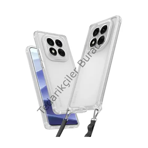 Xiaomi Redmi Note 14 Pro Plus Kılıf Penta Silikon Kılıf - Şeffaf