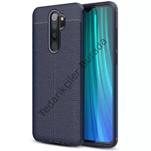 Xiaomi Redmi Note 8 Pro Kılıf Auto Focus Kapak - Lacivert