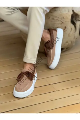 MN2602 - Triko Erkek Ayakkabı TABA