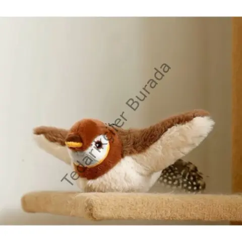 Şarjlı Peluş Uçan Kuş Oyuncak