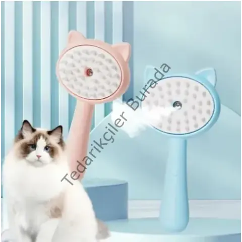 Kedi ve Köpekler İçin Buharlı Masaj Tarağı