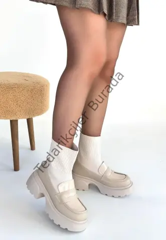Wanye Bej Cilt Cilt Streçli Bot