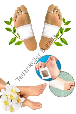 Toksin Atıcı Detox Ayak Bandı 10 Adet
