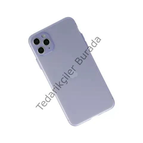 Apple İphone 11 Pro Max Kılıf Puma Silikon - Mor