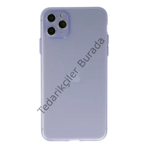 Apple İphone 11 Pro Max Kılıf Puma Silikon - Mor