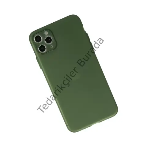 Apple İphone 11 Pro Max Kılıf Puma Silikon - Yeşil