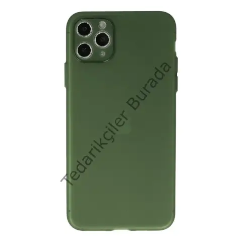 Apple İphone 11 Pro Max Kılıf Puma Silikon - Yeşil