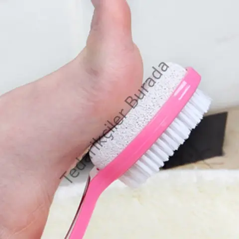 Törpülü Fırçalı Topuk Taşı - 4in1