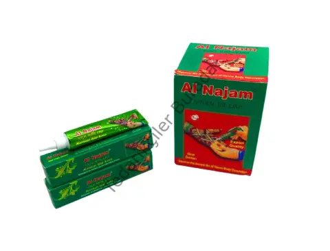 12 Adet Al Najam Kırmızı Tüp Kına 30gr Bx40