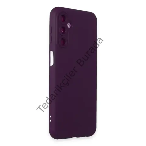 Samsung Galaxy M34 5g Kılıf Nano İçi Kadife Silikon - Mor