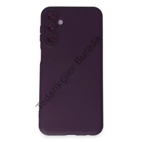 Samsung Galaxy M34 5g Kılıf Nano İçi Kadife Silikon - Mor