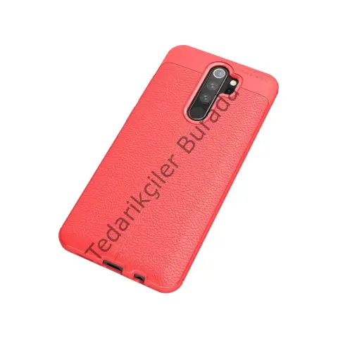 Xiaomi Redmi Note 8 Pro Kılıf Auto Focus Kapak - Kırmızı