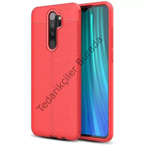Xiaomi Redmi Note 8 Pro Kılıf Auto Focus Kapak - Kırmızı