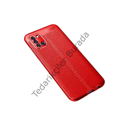 Samsung Galaxy A31 Kılıf Auto Focus Kapak - Kırmızı