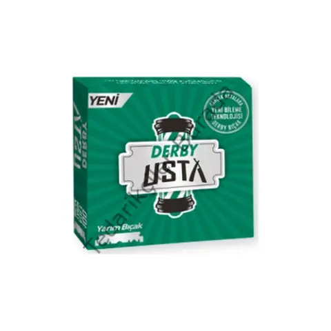 Derby Usta 100 Parça .berber Kırık Jilet Bx40