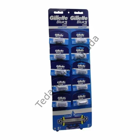 Gillette Blue3 Jilet Kartelalı 10 Parça Bx40