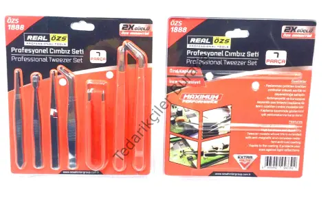 7 Parça  Profesyonel Teknik Cımbız Seti Bx40