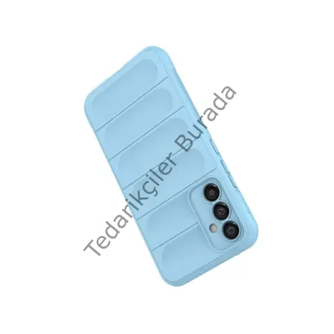 Samsung Galaxy M34 5g Kılıf Optimum Silikon - Sky Blue