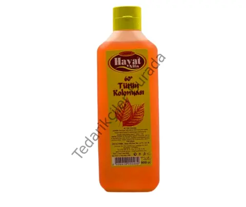 Hayat 900ml Tütün Kolonya Bidon Bx40