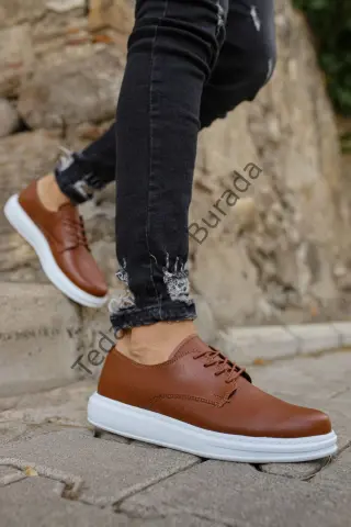 MN003 - CBT Pelle Classica Erkek Ayakkabı TABA