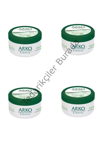 4 Adet Arko Classic Naturel El Kremi 150ml Bx40