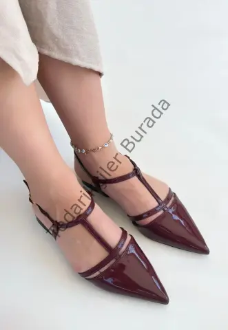 Canca Bordo Rugan Babet Ayakkabı