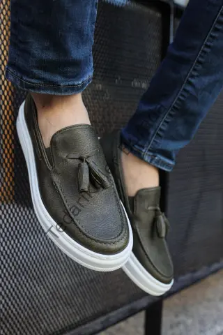 MN127 - CBT Loafer-X Erkek Ayakkabı HAKI