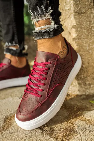 MN015 - CBT First Edition Erkek Ayakkabı BORDO