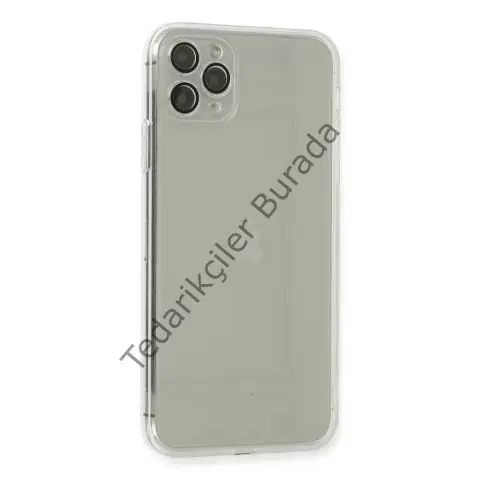 Apple İphone 11 Pro Kılıf Fly Lens Silikon - Şeffaf