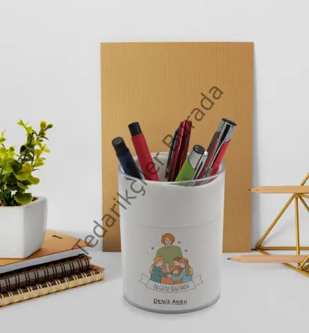 BK Gift Kişiye Özel İsimli Öğretmenler Günü Tasarımlı Defter Kalem ve Kalemlik Hediye Seti, Öğretmene Hediye, Öğretmenler Günü - 6