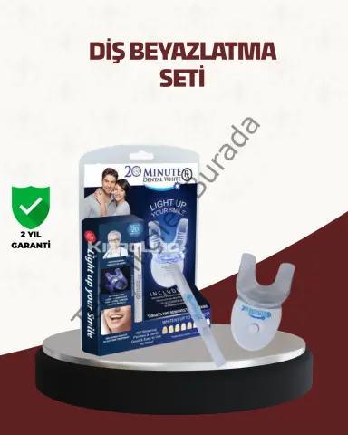 Evde Kullanıma Uygun LED Teknolojili Diş Beyazlatma Kiti