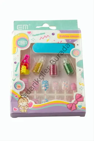 Set Çocuk Takma Tırnak