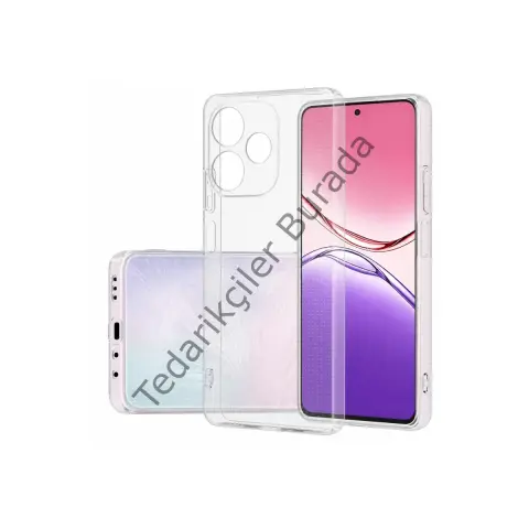 Oppo A5 Pro 4g Kılıf Lüx Şeffaf Silikon