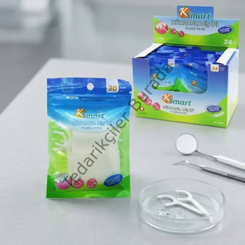 30`lu Kürdanlı Diş İpi