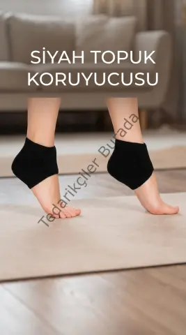 2`li Silikon Tabanlı Ortopedik Çorap Seti - Ayak Destek