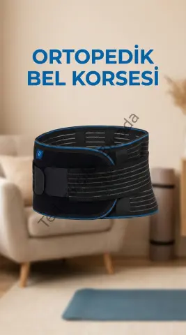 Unisex Ayarlanabilir Ortopedik Bel Destekli Çalışma Korsesi