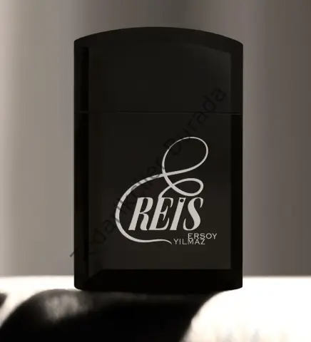 Kişiye Özel Reis Siyah Metal Çakmak - 3