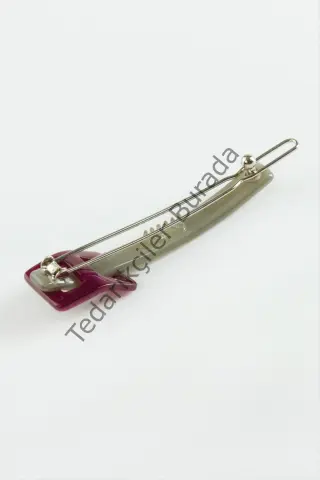 Kare Taşlı Pens Toka
