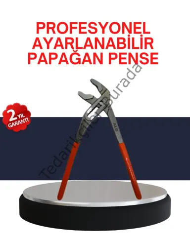Dayanıklı Çelik Papağan Pense Ergonomik Yalıtımlı Sap