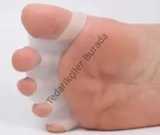 5 Parmak Ayıran Geçmeli Makara Ten veya Beyaz Renk Gönderilir
