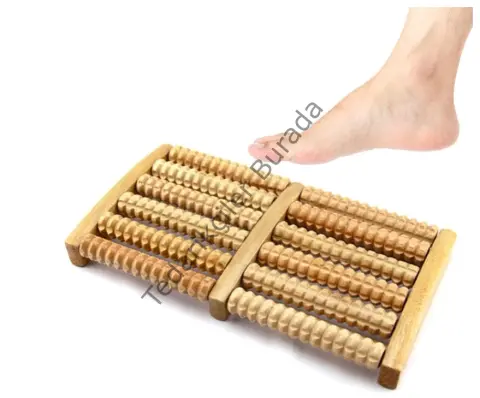Doğal Ahşap Ayak Masaj Aleti