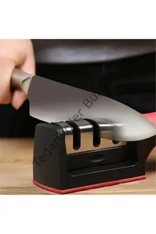 3 Aşamalı Bıçak Makas Bileyici Keskinleştirme Aleti Bx40