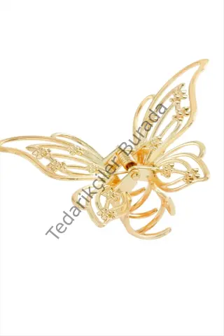 Kelebek Metal Mandal Toka 8 cm