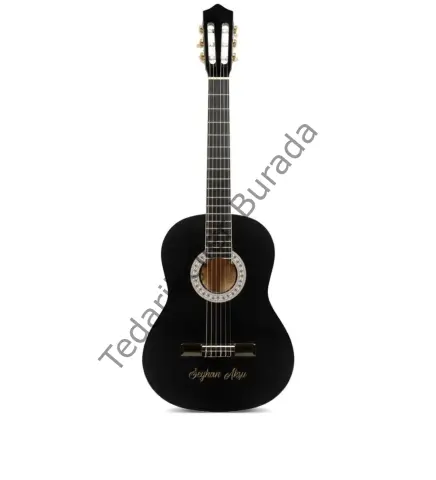 Kişiye Özel Siyah Klasik Gitar