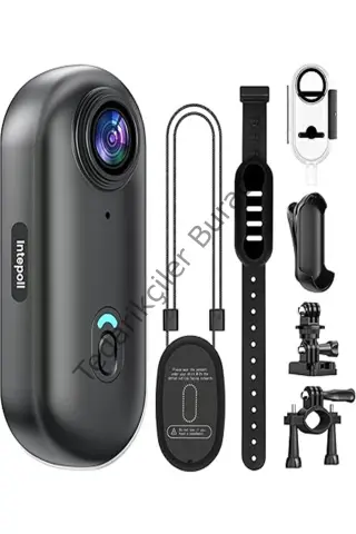 Mini Wıfı Aksiyon Kamerası 1080p Taşınabilir Vücut Kamerası Giyilebilir Video Kaydedici Ipx7 Su Geçirmez