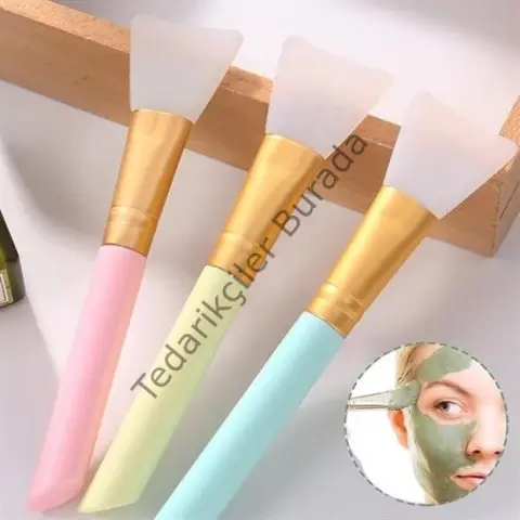 2li Silikon Temizlemesi Kolay Kullanılabilen Yüz Cilt Bakımı Maske Ve Krem Spatulası